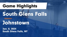 South Glens Falls  vs Johnstown  Game Highlights - Jan. 8, 2024