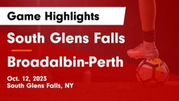 South Glens Falls  vs Broadalbin-Perth  Game Highlights - Oct. 12, 2023