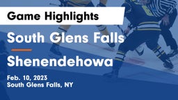 South Glens Falls  vs Shenendehowa  Game Highlights - Feb. 10, 2023