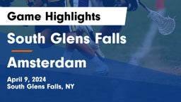 South Glens Falls  vs Amsterdam  Game Highlights - April 9, 2024