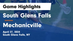 South Glens Falls  vs Mechanicville  Game Highlights - April 27, 2024