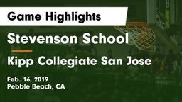 Stevenson School vs Kipp Collegiate San Jose Game Highlights - Feb. 16, 2019