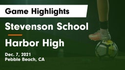 Stevenson School vs Harbor High Game Highlights - Dec. 7, 2021