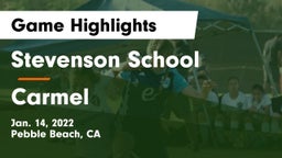 Stevenson School vs Carmel Game Highlights - Jan. 14, 2022