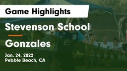 Stevenson School vs Gonzales Game Highlights - Jan. 24, 2022