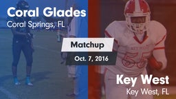 Matchup: Coral Glades High vs. Key West  2016