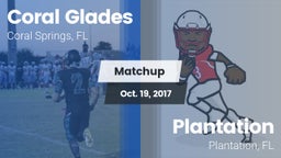 Matchup: Coral Glades High vs. Plantation  2017