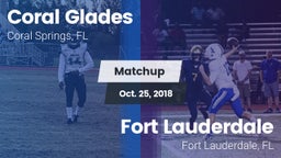 Matchup: Coral Glades High vs. Fort Lauderdale  2018