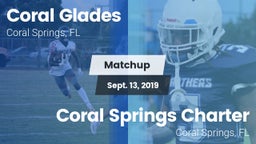 Matchup: Coral Glades High vs. Coral Springs Charter  2019