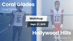 Matchup: Coral Glades High vs. Hollywood Hills  2019