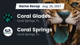 Recap: Coral Glades  vs. Coral Springs  2021