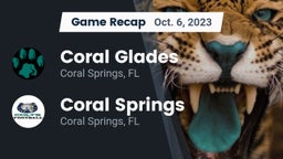 Recap: Coral Glades  vs. Coral Springs  2023