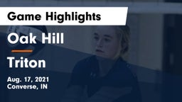 Oak Hill  vs Triton Game Highlights - Aug. 17, 2021