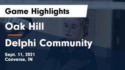 Oak Hill  vs Delphi Community  Game Highlights - Sept. 11, 2021