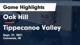 Oak Hill  vs Tippecanoe Valley  Game Highlights - Sept. 27, 2021