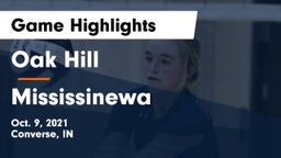 Oak Hill  vs Mississinewa  Game Highlights - Oct. 9, 2021
