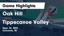 Oak Hill  vs Tippecanoe Valley  Game Highlights - Sept. 26, 2022
