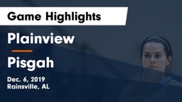 Plainview  vs Pisgah Game Highlights - Dec. 6, 2019