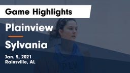 Plainview  vs Sylvania  Game Highlights - Jan. 5, 2021