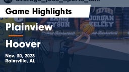 Plainview  vs Hoover  Game Highlights - Nov. 30, 2023
