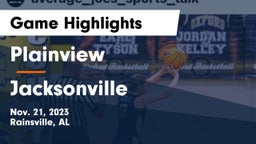 Plainview  vs Jacksonville  Game Highlights - Nov. 21, 2023