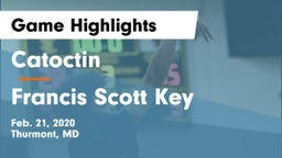 Catoctin  vs Francis Scott Key  Game Highlights - Feb. 21, 2020