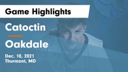 Catoctin  vs Oakdale  Game Highlights - Dec. 10, 2021