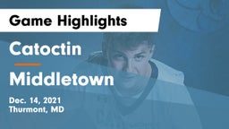 Catoctin  vs Middletown  Game Highlights - Dec. 14, 2021