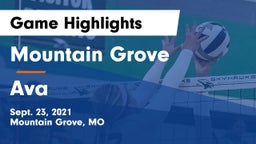 Mountain Grove  vs Ava  Game Highlights - Sept. 23, 2021