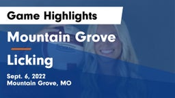 Mountain Grove  vs Licking  Game Highlights - Sept. 6, 2022