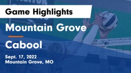 Mountain Grove  vs Cabool  Game Highlights - Sept. 17, 2022