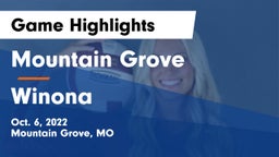 Mountain Grove  vs Winona  Game Highlights - Oct. 6, 2022