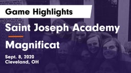 Saint Joseph Academy vs Magnificat Game Highlights - Sept. 8, 2020