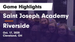 Saint Joseph Academy vs Riverside  Game Highlights - Oct. 17, 2020