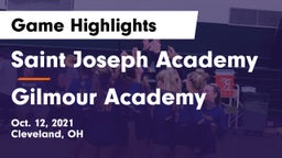 Saint Joseph Academy vs Gilmour Academy  Game Highlights - Oct. 12, 2021