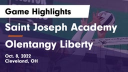 Saint Joseph Academy vs Olentangy Liberty  Game Highlights - Oct. 8, 2022