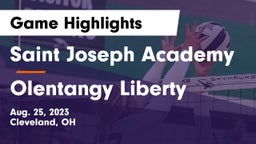 Saint Joseph Academy vs Olentangy Liberty  Game Highlights - Aug. 25, 2023