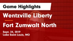 Wentzville Liberty  vs Fort Zumwalt North  Game Highlights - Sept. 24, 2019