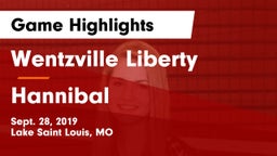 Wentzville Liberty  vs Hannibal  Game Highlights - Sept. 28, 2019