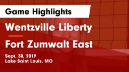 Wentzville Liberty  vs Fort Zumwalt East Game Highlights - Sept. 30, 2019