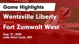 Wentzville Liberty  vs Fort Zumwalt West Game Highlights - Aug. 31, 2020