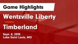 Wentzville Liberty  vs Timberland  Game Highlights - Sept. 8, 2020