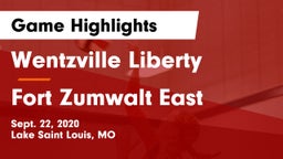 Wentzville Liberty  vs Fort Zumwalt East  Game Highlights - Sept. 22, 2020