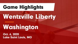 Wentzville Liberty  vs Washington  Game Highlights - Oct. 6, 2020