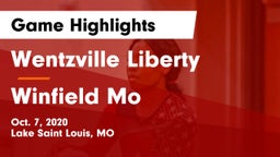Wentzville Liberty  vs Winfield Mo Game Highlights - Oct. 7, 2020