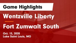 Wentzville Liberty  vs Fort Zumwalt South  Game Highlights - Oct. 13, 2020