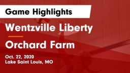 Wentzville Liberty  vs Orchard Farm  Game Highlights - Oct. 22, 2020
