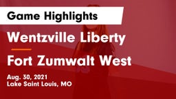 Wentzville Liberty  vs Fort Zumwalt West Game Highlights - Aug. 30, 2021