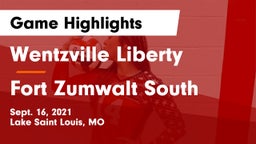 Wentzville Liberty  vs Fort Zumwalt South  Game Highlights - Sept. 16, 2021