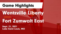 Wentzville Liberty  vs Fort Zumwalt East  Game Highlights - Sept. 21, 2021